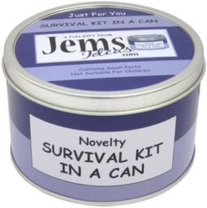 Dad To Be Survival Kit In A Can. Humorous Novelty Fun Gift - New Parent/Daddy/Father. New Baby Present & Card All In One. Customise Your Can Colour. Purple/Lilac