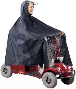 Jungda Mobility Scooter Rain Cover for Riding,Waterproof Electric Scooter Poncho for You,Mobility Scooter Accessories