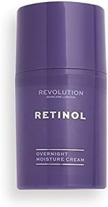 Revolution Skincare London, Retinol Overnight Face Cream, Reduces Fine Lines/Wrinkles/Blemish Formation, Fragrance Free, Vegan & Cruelty-Free, 50 ml