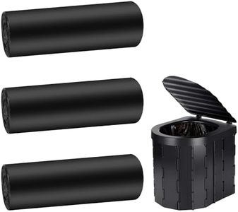 flintronic Sacchetti Igienici da Campeggio, 60 Pezzi Sacchetti per WC per Adulti Unisex, Sacchetti Igienici Portatili per Campeggio, Escursionismo, Viaggi, Cucina, Casa