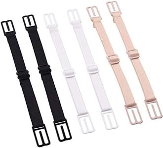 LIUSM Women's Bra Strap Clips Elastic Non-Slip Strap Holder-6PCS