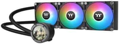 Thermaltake TH360 V2 Ultra ARGB Customizable 2.1" LCD Display AIO Liquid CPU Cooler, CL-W384-PL12SW-A