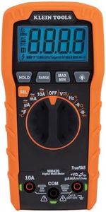 Klein Tools 600V 10A AC/DC Auto Ranging TRMS Digital Multimeter