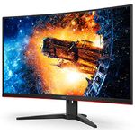 AOC 31.5' Curved 1ms 165Hz Full HD FreeSync Ultra Narrow Border Gaming Monitor - DP x 1, HDMI x 2, VGA x1. VESA100mm Low Blue