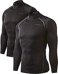 DEVOPS 2 Pack Men's Thermal Turtle 