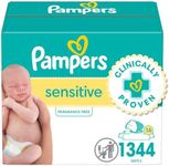 Pampers Sensitive Baby Wipes, Water