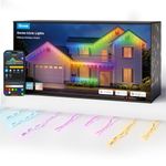 Govee Icicle Lights, Smart RGBIC Halloween Icicle Lights for Outside, 66ft with 800 LEDs Christmas Lights, IP65 Waterproof, Music Sync, Voice Control, 78+ Scene Modes for Holiday Outdoor Indoor Decor