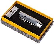 thecigarholder London Cigar 3 Torch Lighter Windproof Gas Lighter and Cutter