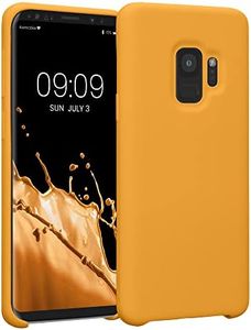 kwmobile Case Compatible with Samsung Galaxy S9 Case - TPU Silicone Phone Cover with Soft Finish - Mango