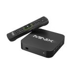 MINIX U8K Android Media AI Box 8K UHD Android Tv Box 128GB eMMC, 8GB LPDDR4 RAM Dolby Vision Entertainment Media Player with MINIX A3 Pro Bluetooth Six-Axis Gyroscope Remote