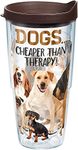 Tervis 1249735 Pets Animals Tumbler with Wrap, 24oz, Clear