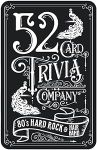 52 Card Trivia, Hard Rock & Hair Band Trivia, Trivia Games for Adults, 80's Rock Music Trivia, Monsters of Rock Trivia, Travel Trivia Card Game, Music Trivia Card Game, Trivia Game Ages 15 and up