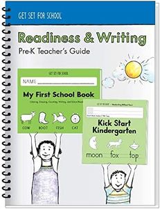 Learning Without Tears - Readiness & Writing Pre-K Teacher's Guide, Current Edition - Get Set for School Series - Pre-K Writing Book - Pre-Writing Skills - for School or Home Use