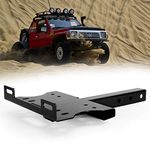 BUNKER INDUST Winch Mount, Universal 2" Receiver Hitch Winch Mounting Plate for ATV UTV