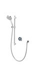 Aqualisa OPQ.A1.BV.20 Optic Q smart shower (concealed) with adjustable handset - for high pressure/combination boiler systems, Chrome, 98.0 mm*34.0 mm*98.0 mm