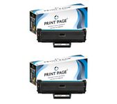 Print Page 110A Toner Cartridge Compatible for HP LJ 108, 108a, 108w, 136, 136a, 136w, 136nw, 138, 138pnw, 138fnw (Set of 2)