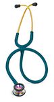 3M Littmann Classic II Paediatric Stethoscope 2153, Rainbow-Finish Chestpiece, Caribbean Blue Tube