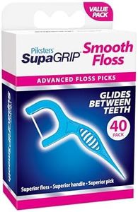 Piksters SupaGRIP Smooth Floss Picks (Pack of 40)