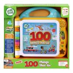 LeapFrog 100 Things That Go, Baby & Toddler Book, Educational and Interactive Bilingual Playbook, Gift for Pre School Kids aged 18, 24, 36+ months, English Version