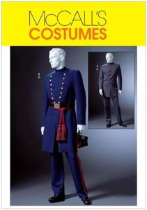 McCall's Costumes M4745, Men's Civil War Costume Sewing Pattern, S-M-L