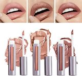 Runway Rogue Silk Glam Liquid Lipstick Lip Trio, Long Wear Frosted Liquid Lipstick Pack, (‘Paparazzi’, ‘Couture’, ‘Sex Symbol’)