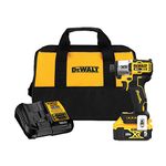 DEWALT 20V MAX Impact Driver, Cordless, 3-Speed, Battery and Charger Included (DCF845P1)