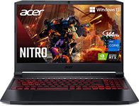 Acer Nitro 5 15.6" 144Hz FHD (1920x1080) IPS Laptop | Intel i7-11800H 8-Core | NVIDIA GeForce RTX 3050 Ti | Backlit Keyboard | Wi-Fi 6 | RJ-45 | USB-C | 16GB DDR4 512GB SSD | Win10 Pro