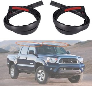 2Pcs Roof Drip Molding Weatherstrip Fit for Toyota Tacoma Double CAB 2005-2015, Left & Right Side Roof Trim Seal Kit Replace 75551-04062 75551-04061 75551-04060 75551-04063 75552-04063