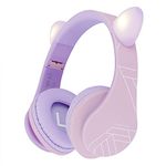 PowerLocus Kids Headphones, P2 Bluetooth Headphones for Kids with Volume Limit 85DB, Kids Wireless Headphones Over Ear with Microphone, Foldable, Carry Case, Micro SD/TF for iPhone/iPad/Laptop/PC/TV