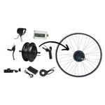 E Bike Kit, Electric Bike Conversion Kit, Electric Motor Bike Kit with Fitted Rim for Cycles Without Gear (Battery and Charger not Included)(Single Speed)