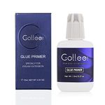 GOLLEEPRO Lash Primer for Eyelash Extension Glue Eyelash Primer 15ML/Pre-Treatment Activate Glue/Easily Removes Proteins and Oils/Oil Free/Longer Extension Retention