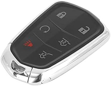 X AUTOHAUX New Car Keyless Remote Key Fob Shell Case Black HYQ2AB for Cadillac Escalade 2015 2016 2017 2018