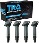 TRQ 4 Piece Ignition Coil Kit Set f