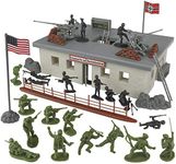 BMC WW2 Secret Stronghold - 36pc Plastic Army Men German Bunker Playset