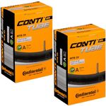 Continental 29" x 1.75-2.5 Mountain Bike Inner Tubes with 40mm Schrader Valve (Pair)