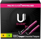 U by Kotex Click Compact Tampons, M