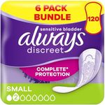 Always Discreet Incontinence Pads W