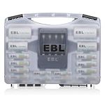 EBL Black Batteries Box Include : R