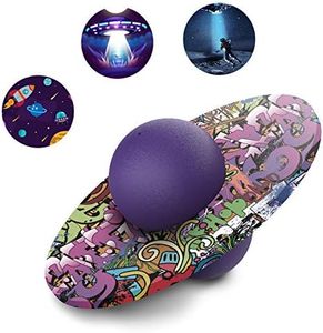Anby Pogo Ball for Kids & Adults Up to 200lb, Balance Coordination Bouncing Pop Ball Cool Fun Challenging Fidget Toys Gifts for Boys Girls