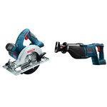 BOSCH CCS180B 18V Lithium-Ion Circular Saw + CRS180B 18V Lithium-Ion Reciprocating Saw