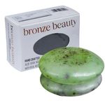 bronze beauty Aloe Vera Neem and Tulsi Soap with Real Neem Leaves for Smooth Glowing Skin (Pack of 2), 100 gms x 2 pcs