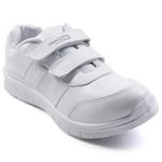 Liberty Force 10 School Shoes for Kids White - 05