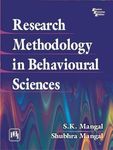 Research Methodology in Behavioural Sciences