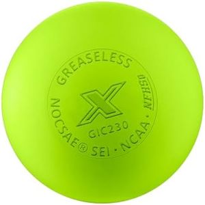 PEARL X Greaseless Lacrosse Balls by Guardian Innovations, 100 Pack, Optic Yellow - Official Ball of NCAA Championships - Meets NOCSAE Standards and SEI/NCAA/NFHS Certified