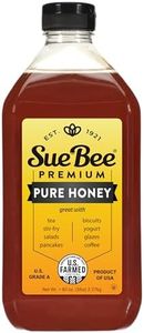 Sue Bee Pure USA Clover Honey, 80 Ounce (5 Pound) Sue Bee Pure Premium Clover Honey From USA Beekeepers