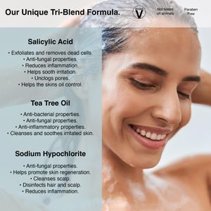 Dr Oz Tea Tree Shampoo – Refreshing Scalp Cleanser for Healthy Hair