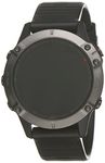 Garmin Fenix 6 Sapphire Multisport GPS Watch - Carbon Grey with Black Band