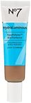 No7 HydraLuminous Skin Tint Perfector - Aqua Release Tinted Moisturizer with a Hydrating, Lightweight Formula - Sheer to Light Coverage Face Makeup - Medium Rich (1 Fl Oz)