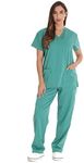 Just Love Women's Jade Scrub Set,Surgical Green,X-Large,Surgical Green,X-Large