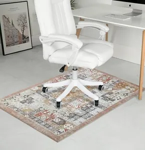 RccugmatS Office Chair Mat for Hardwood Floor, 36" x 48"Desk Chair Mat for Hard Wood and Tile, Large Anti-Slip Hard Floor Protector Rolling Desk Mat, Protector for Home Office, Pink